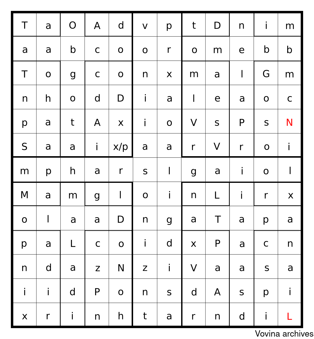 mpharslgaiol recensa from the MS Sloane 3191