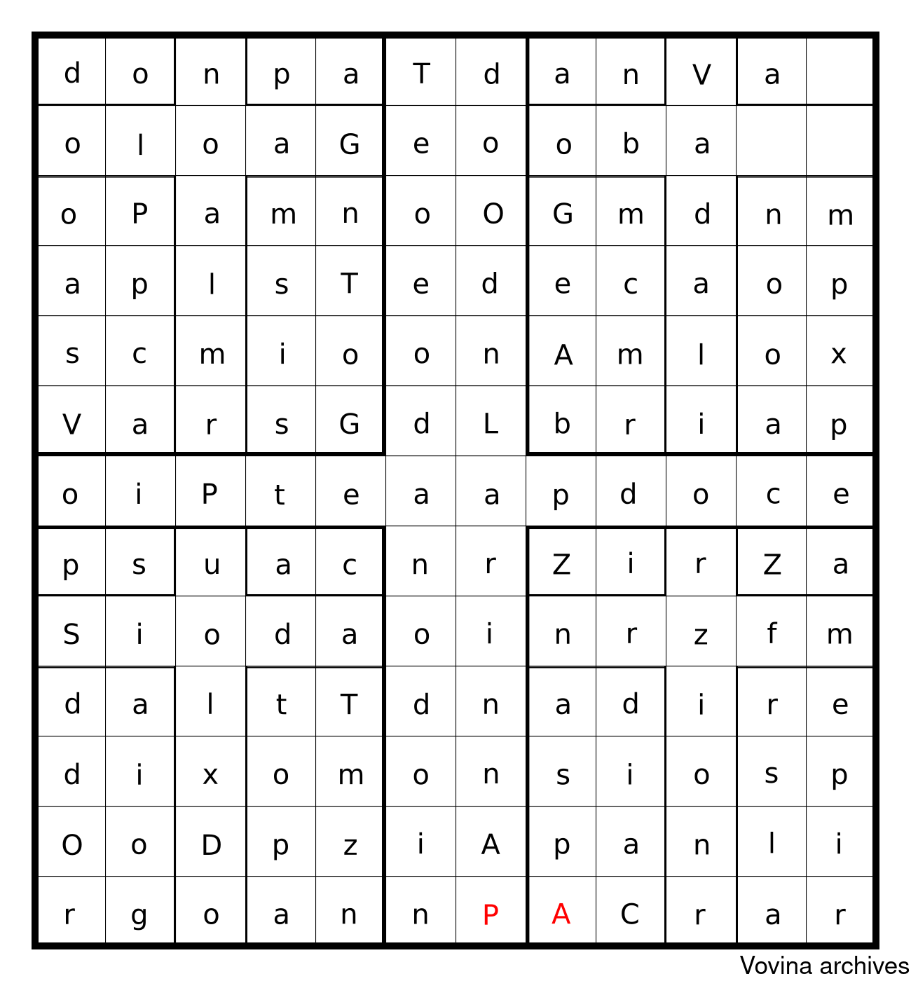 oiPteaapDoce from the MS Cotton appendix i